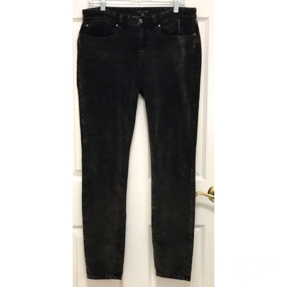 Eileen Fisher Acid Washed Velveteen Skinny Jeans - Picture 9 of 16